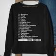 I Think You Should Leave 55 Burgers 55 Fries Burgers Funny Gifts Sweatshirt Gifts for Old Women