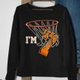 Im 7 Basketball Theme Birthday Party Celebration 7Th Sweatshirt Gifts for Old Women