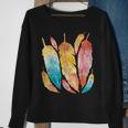 Indigenous Feathers Native American Roots Native American Sweatshirt Gifts for Old Women