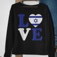 Israel Love Flag I Stand With Israel Heritage Israeli Flag Sweatshirt Gifts for Old Women Israel Love Flag I Stand With Israel Heritage Israeli Flag Sweatshirt Gifts for Old Women