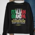 Italian Grandpa Fathers Day Gifts Sweatshirt Gifts for Old Women