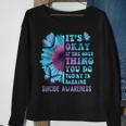 It's Okay If Only Thing You Do Is Breathe Suicide Prevention Sweatshirt Gifts for Old Women