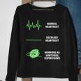 Janitorial Supervisors Job Profession Savvy Cleaner Worker Sweatshirt Gifts for Old Women