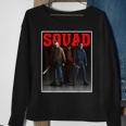 Jason Squad Halloween Horror Funny Scary Distressed Costume Halloween Funny Gifts Sweatshirt Gifts for Old Women