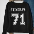 Jersey Style Stingray 71 1971 Vintage American Sports Car Sweatshirt Gifts for Old Women