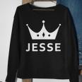 Jesse Crown King Custom Gift Name For Jesse Sweatshirt Gifts for Old Women