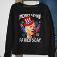 Joe Biden Confused Merry 4Th Of Fathers Day Fourth Of July Sweatshirt Gifts for Old Women