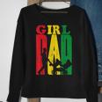 Junenth Black Afro Fathers Day Girl Dad Father Melanin Sweatshirt Gifts for Old Women