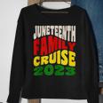 Junenth Family Cruise 2023 Junenth Celebration Sweatshirt Gifts for Old Women