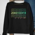 Junenth Free Ish Since 1865 Celebrate Black Freedom Hbcu Sweatshirt Gifts for Old Women