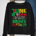 Junenth Im Black Everyday But Today Im Blackity Black Sweatshirt Gifts for Old Women