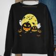 Kangaroo On Scary Pumpkin Halloween Full Moon Boo Ghost Sweatshirt Gifts for Old Women Kangaroo On Scary Pumpkin Halloween Full Moon Boo Ghost Sweatshirt Gifts for Old Women