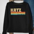 Katz Surname Funny Retro Vintage 80S 90S Birthday Reunion 90S Vintage Designs Funny Gifts Sweatshirt Gifts for Old Women