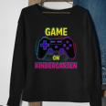 Kindergarten Funny Game On Back To School Video Gamer Sweatshirt Gifts for Old Women