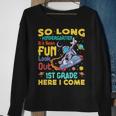 Kindergarten Graduate 1St Grade Here I Come Kids Astronaut Sweatshirt Gifts for Old Women