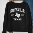 Kingsville Texas Tx Vintage State Athletic Style Sweatshirt Gifts for Old Women