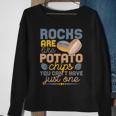 Lapidary Humor Geology Rock Collecting Geologist Geographer Sweatshirt Gifts for Old Women