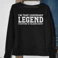 Legend Personal Name Funny Legend Sweatshirt Gifts for Old Women