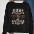 Legends Born In 1993 30Th Birthday 30 Years Old Bday Men Sweatshirt Gifts for Old Women