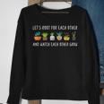 Lets Root For Each Other And Watch Each Other Grow Sweatshirt Gifts for Old Women
