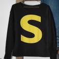 Letter S Chipmunk Group Matching Halloween Costume Sweatshirt Gifts for Old Women