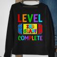 Level Complete 2Nd Grade Video Game Boys Last Day Of School Sweatshirt Gifts for Old Women
