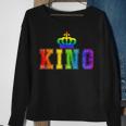 Lgbt Pride Lesbian King Queen Matching Gifts Sweatshirt Gifts for Old Women