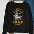 Lha-6 Uss America Sweatshirt Gifts for Old Women