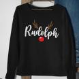 Most Likely To Try Ride Rudolph Couples Christmas Sweatshirt Gifts for Old Women