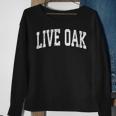 Live Oak Texas Tx Vintage Athletic Sports Sweatshirt Gifts for Old Women