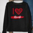I Love Abbeville I Heart Abbeville Sweatshirt Gifts for Old Women