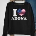 I Love Adona I Heart Adona Sweatshirt Gifts for Old Women