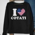 I Love Cotati I Heart Cotati Sweatshirt Gifts for Old Women