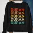 Love Heart Duran Vintage Style Black Duran Sweatshirt Gifts for Old Women
