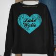 I Love Lake Wylie North Carolina Camping Sweatshirt Gifts for Old Women
