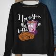 I Love You A Latte Macchiato Valentines Day Sweatshirt Gifts for Old Women