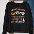 Lunch Lady Crazy Cafeteria Worker Salad Entertainment Sweatshirt Gifts for Old Women