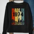 Made In 1974 Limited Edition 50 Years Of Being Awesome Sweatshirt Gifts for Old Women