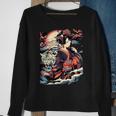 Make A Statement With This Bold Geisha And Tiger Tattoo Sweatshirt Gifts for Old Women