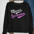 Mamá Luchona Madre Soltera Camisa Chistosa Para Mujer Sweatshirt Gifts for Old Women
