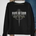 Man Of God Husband Dad Papa Gift For Mens Sweatshirt Gifts for Old Women