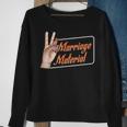 Marriage Material Engagement Bride Funny Bachelorette Party Sweatshirt Gifts for Old Women