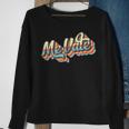 Me Vale Retro 70S Style Spanish Slang Me Vale Mexicana Sweatshirt Gifts for Old Women