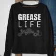 Mechanic Grease Life Gears For Car Mechanic Dad Sweatshirt Gifts for Old Women