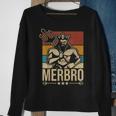 Merbro Brother Mermaid Bro Birthday Costume Party Outfit Sweatshirt Gifts for Old Women