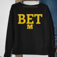 Michigan Bet Vs The World Sweatshirt Gifts for Old Women