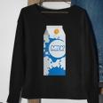 Milk Carton For Dairy Lover Sweatshirt Gifts for Old Women