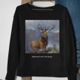 Monarch Of The Glen Painting By Landseer Sweatshirt Gifts for Old Women