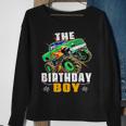 Monster Truck Family Matching The Birthday Boy Sweatshirt Gifts for Old Women