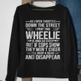 Motorcycle Riders Prayer Sweatshirt Gifts for Old Women